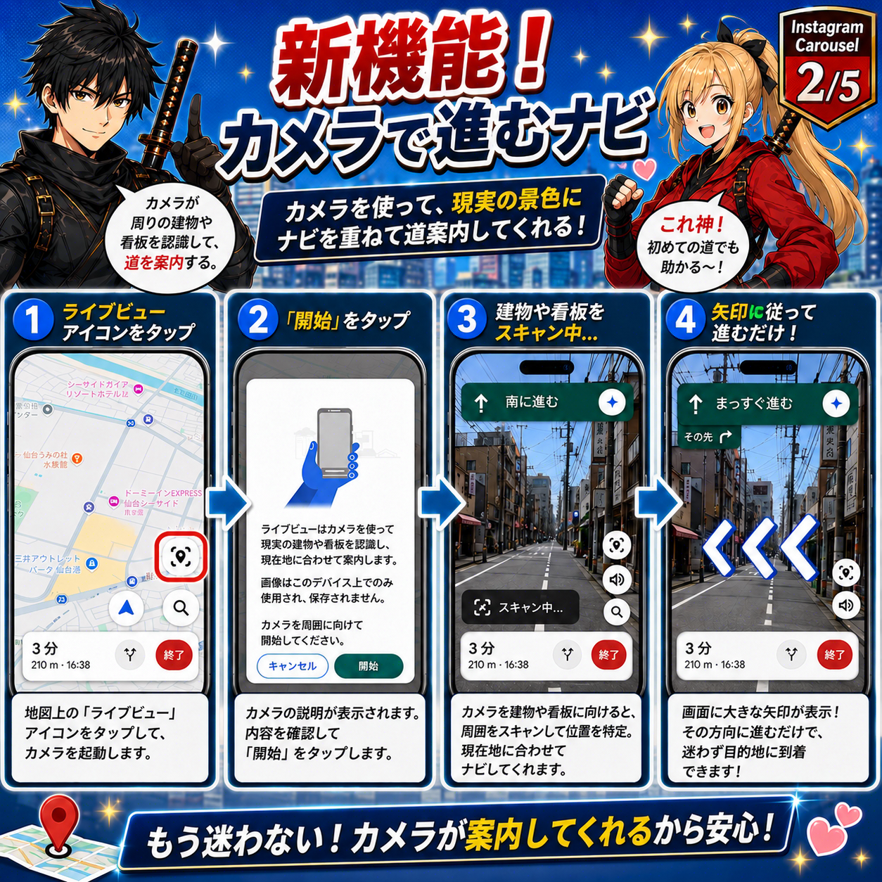 日本旅行の移動とGoogleマップに役立つカード 2