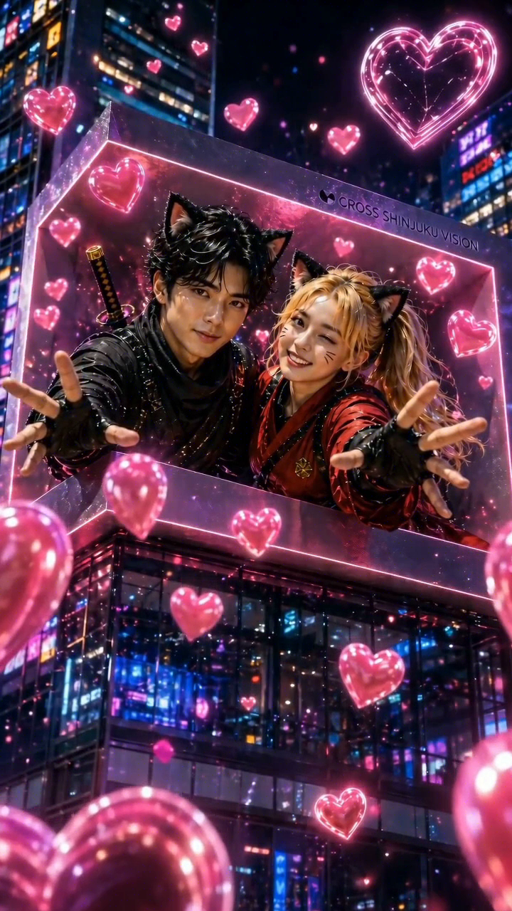 クロス新宿ビジョンの動画ポスター
